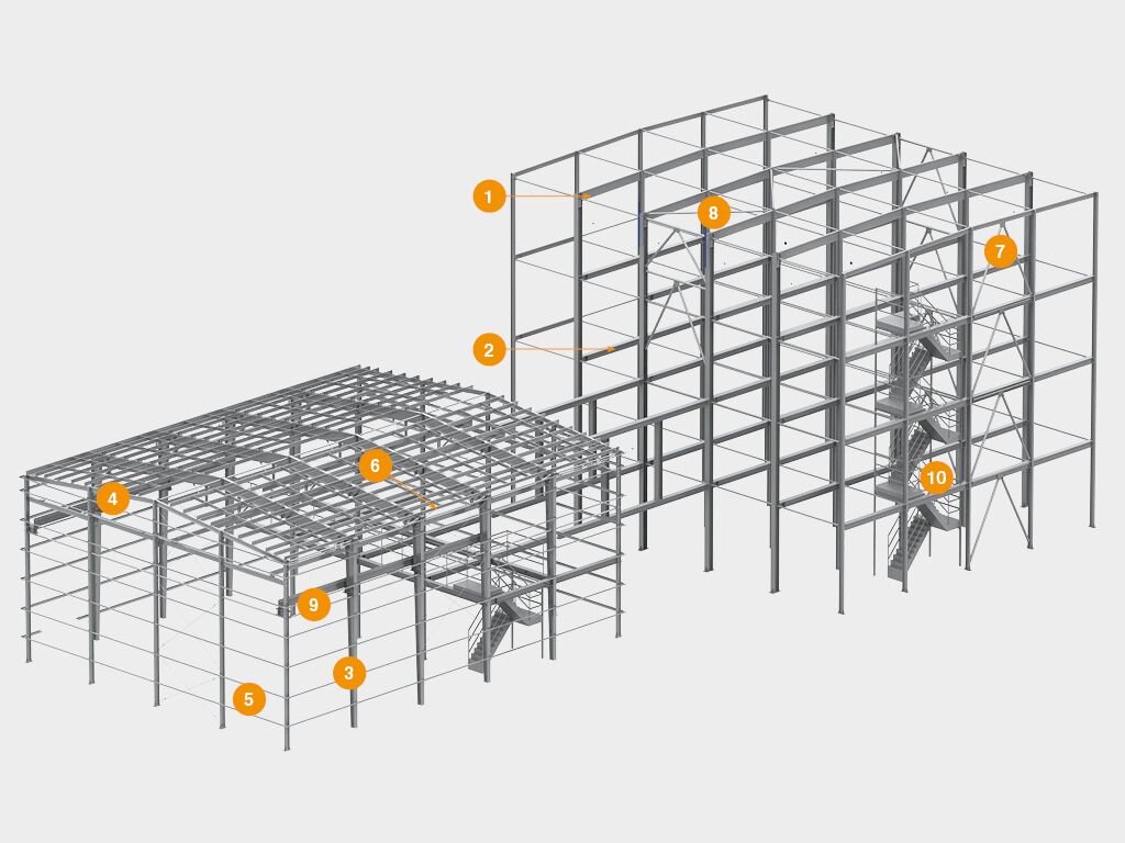Каркасные здания DoorHan по индивидуальным проектам 1