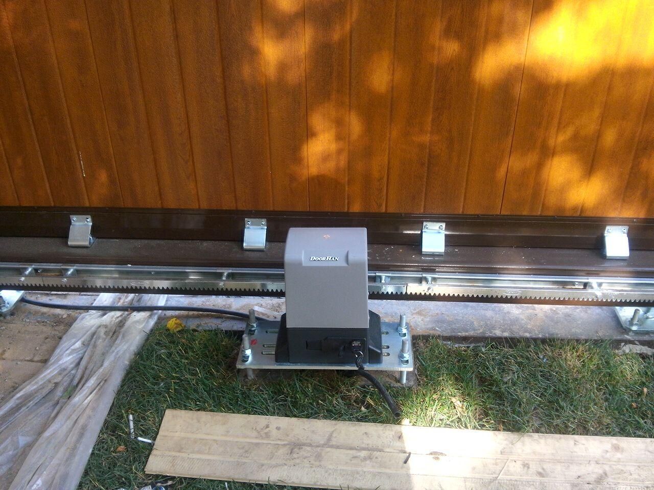 Откатные ворота из сендвич-панелей 27 Откатные ворота из сендвич-панелей 27