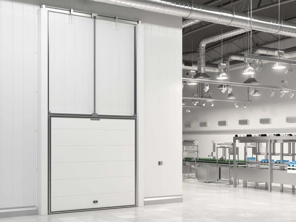 Подъемная вертикальная дверь для охлаждаемых помещений серии IDV 6