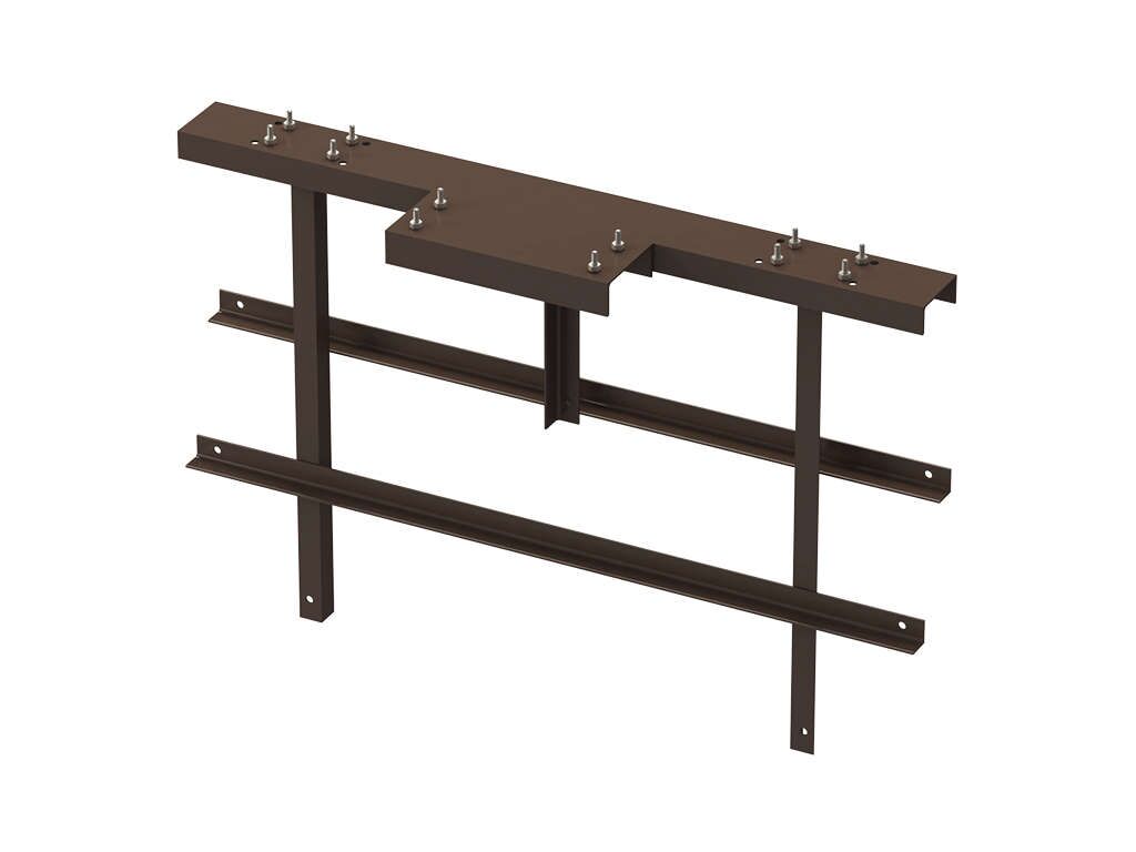 Откатные ворота из сендвич-панелей 10 Откатные ворота из сендвич-панелей 10