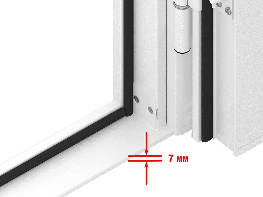 Противопожарные двери двустворчатые 9