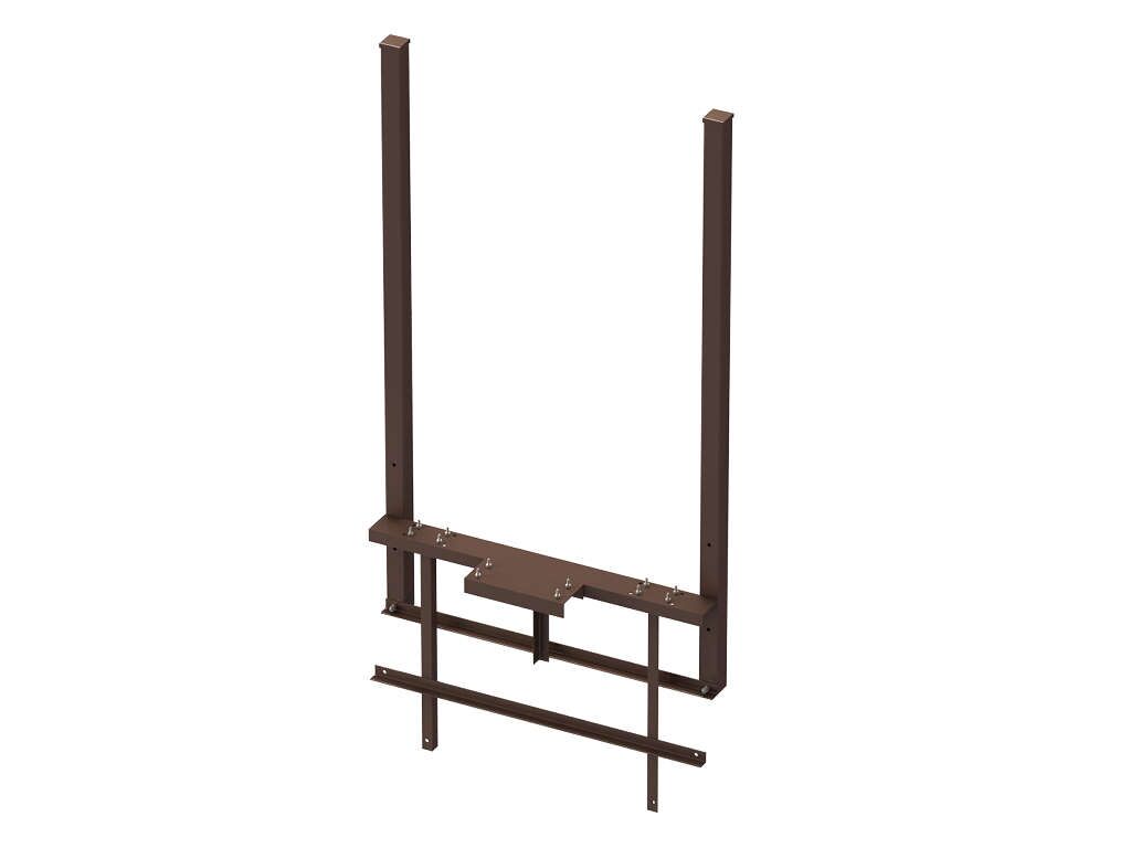 Откатные ворота из сендвич-панелей 9 Откатные ворота из сендвич-панелей 9