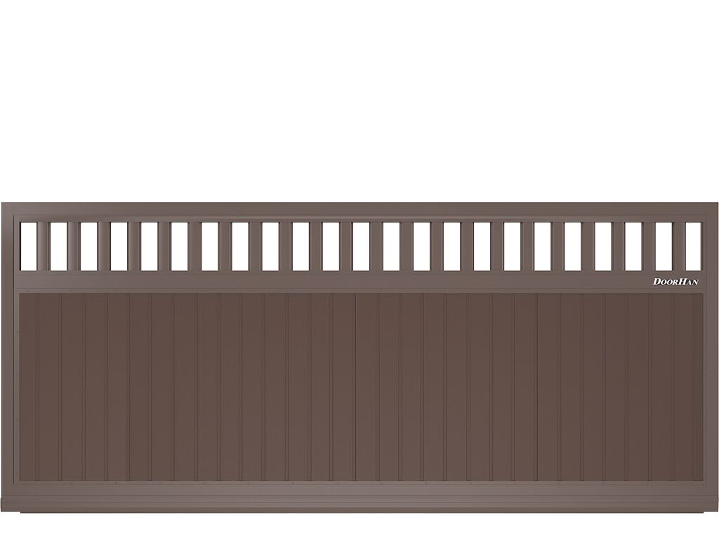 Откатные ворота из сендвич-панелей 18 Откатные ворота из сендвич-панелей 18