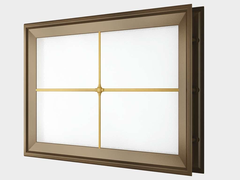 Ворота гаражные секционные с пружинами растяжения RSD01BIW 23