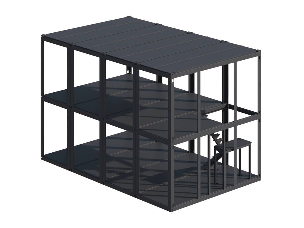 Модульный дом EFFECT LIGHT 88 15