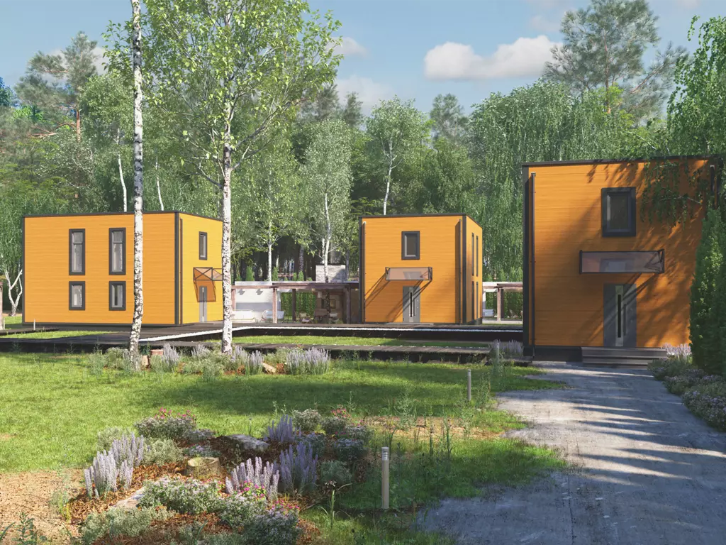 Модульный дом EFFECT LIGHT 88 3