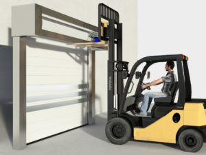 Скоростные спиральные ворота 8