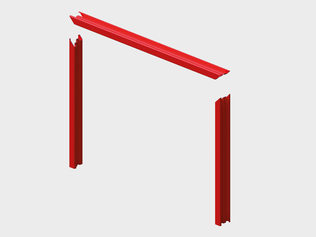 Распашные противопожарные ворота с классом огнестойкости EI90, EI120 24