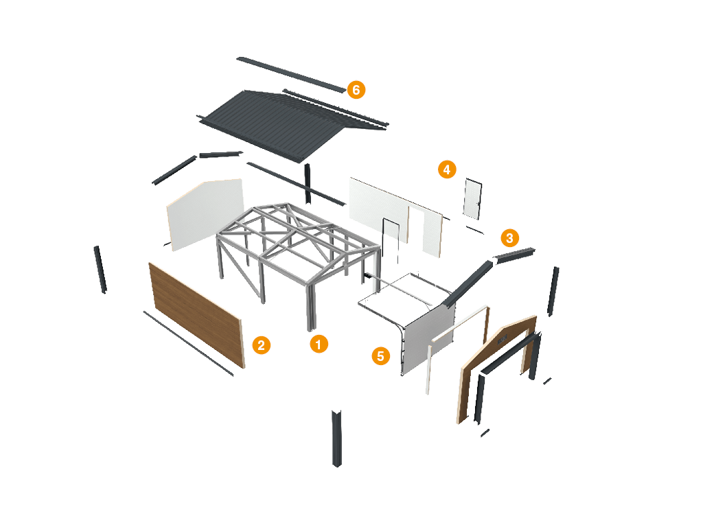 Гараж серии EFFECT 36 10