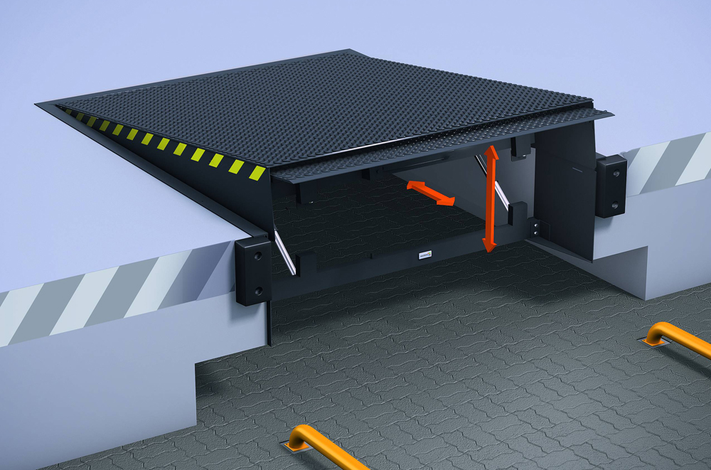 Платформа уравнительная с выдвижной аппарелью 5