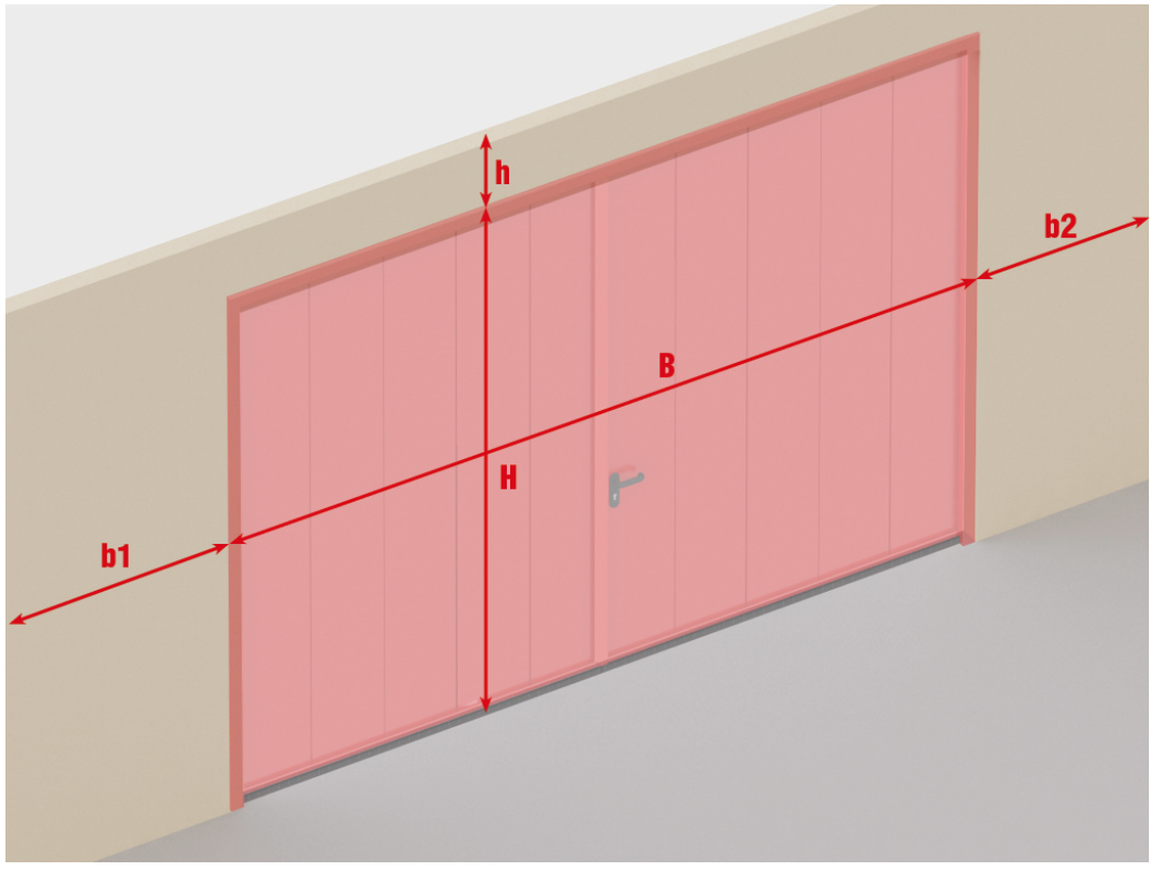 Распашные противопожарные ворота с классом огнестойкости EI90, EI120 5