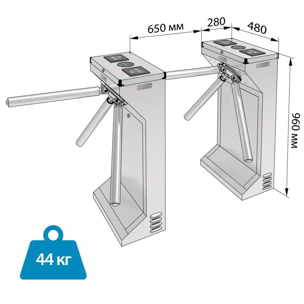Турникет-трипод БЛОКПОСТ TPД 600 4