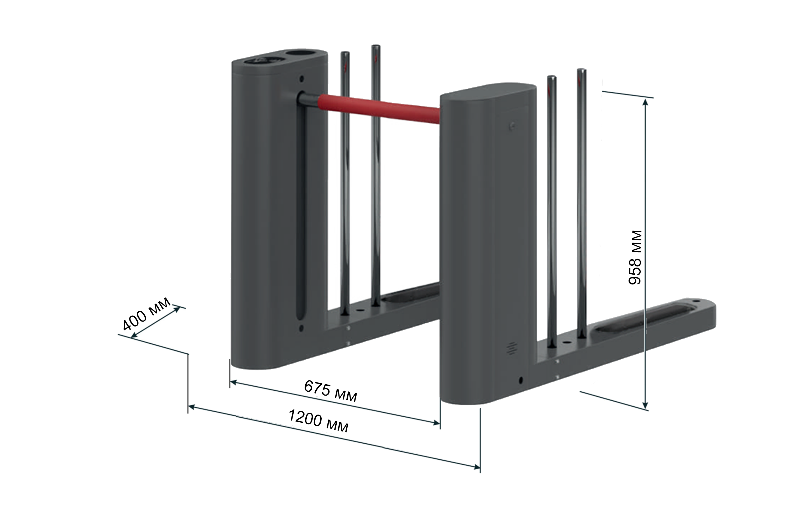 Турникет БЛОКПОСТ БС 600 1