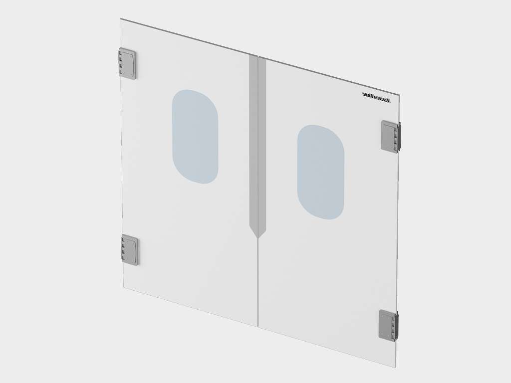 Маятниковые пластиковые двери серии SWD 7