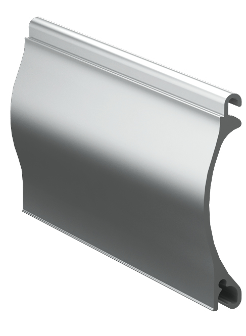 Ворота рулонные (Рольворота) из одностороннего экструдированного роллетного профиля RHE84М 7