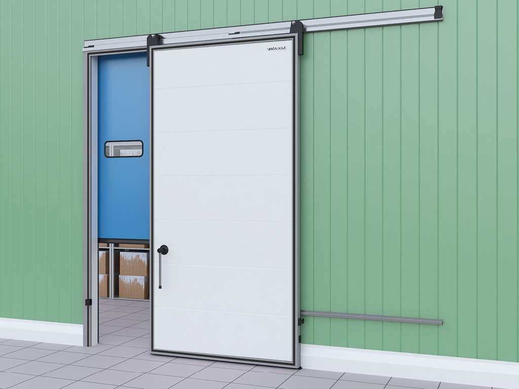 Холодильные откатные двери IsoDoor IDS1 для морозильных камер 21