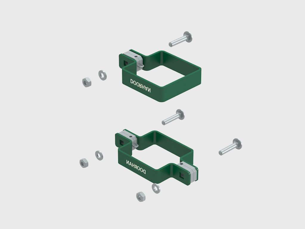 Забор из заборной секции «Оптима Лайт» и стального прутка 3,5 мм 13