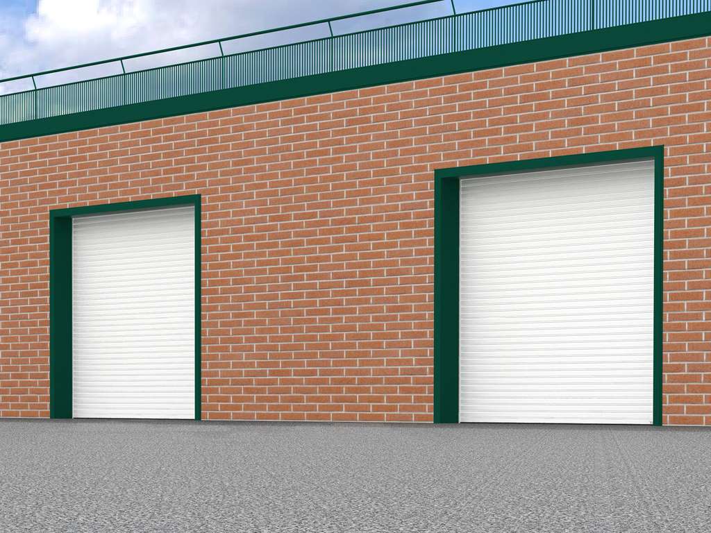 Ворота рулонные (Рольворота) из стального роллетного профиля RHS75 и RHS75P 6