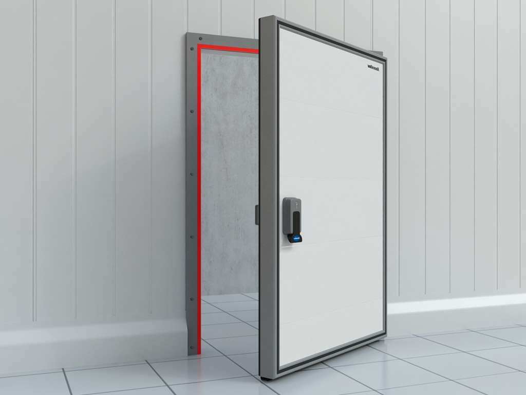 Холодильные двустворчатые распашные двери IsoDoor IDH2 для морозильных камер 27