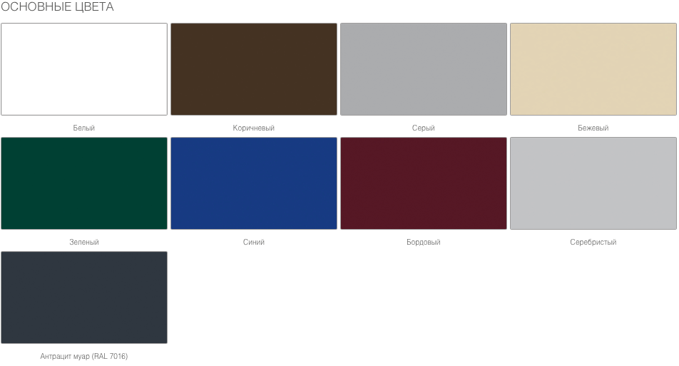 Рольставни взломостойкие на окна из экструдированного роллетного профиля RHE45M 10