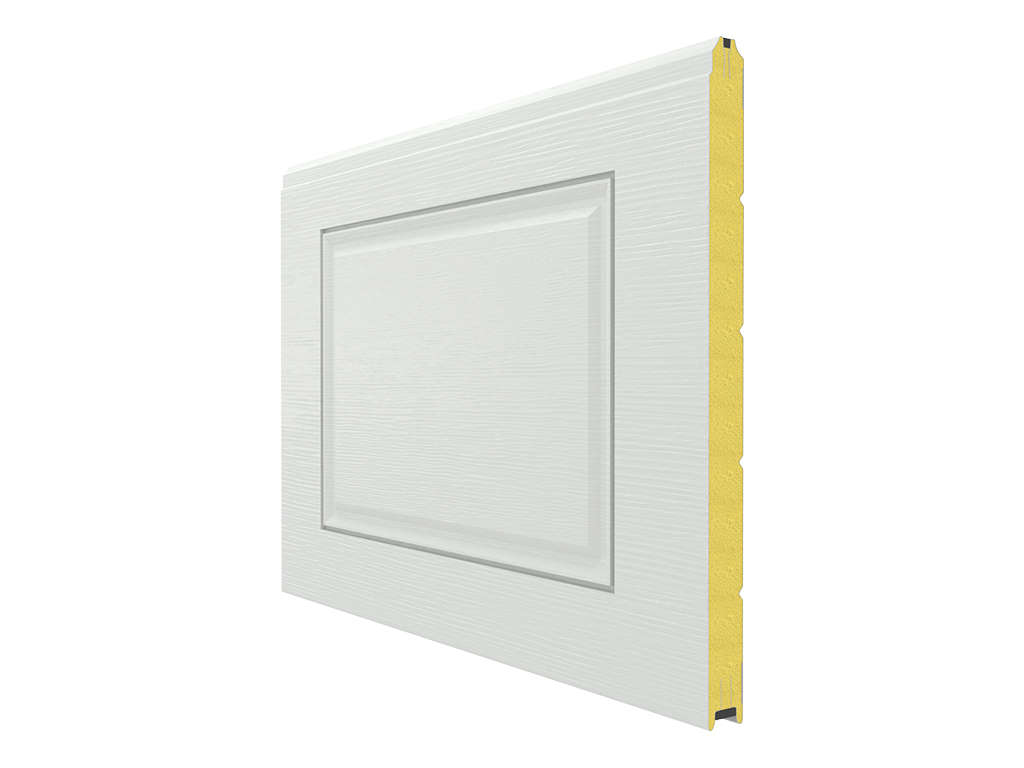 Распашные ворота из сендвич-панелей 8