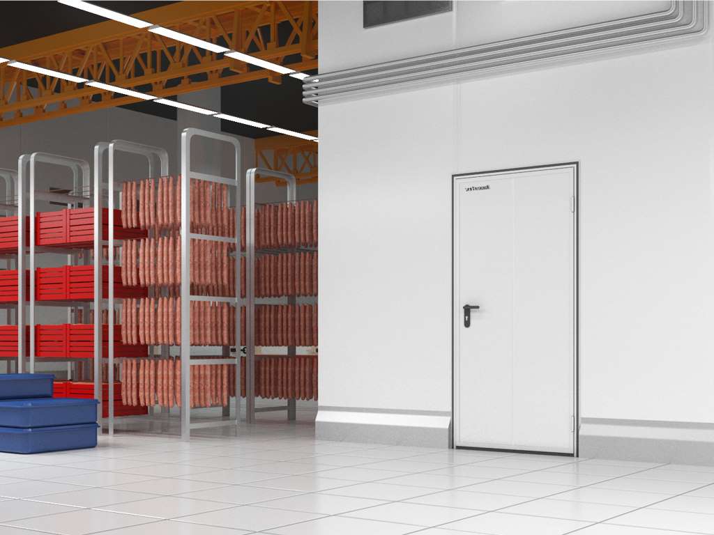 Холодильные одностворчатые двери для морозильных камер 7