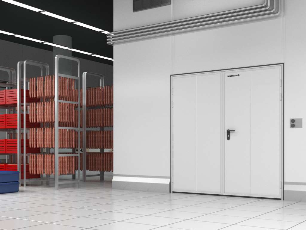 Холодильные двустворчатые двери для морозильных камер 9