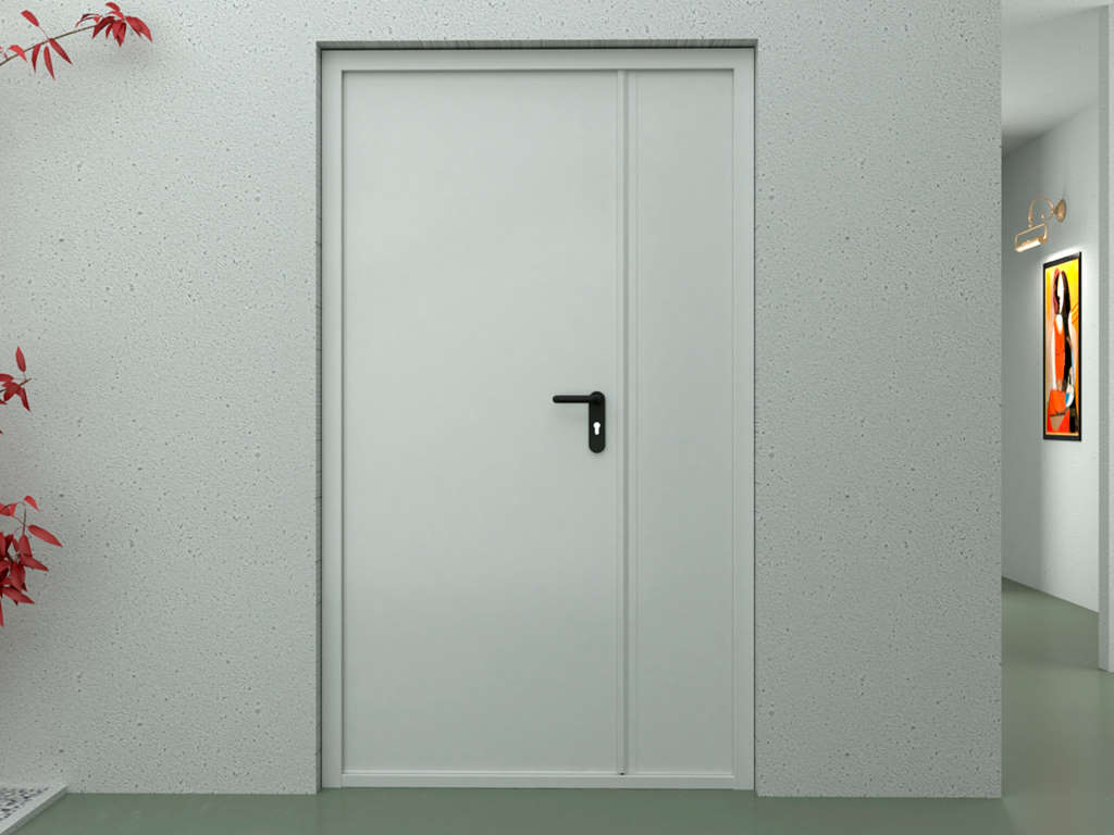 Противопожарные двери двустворчатые 19