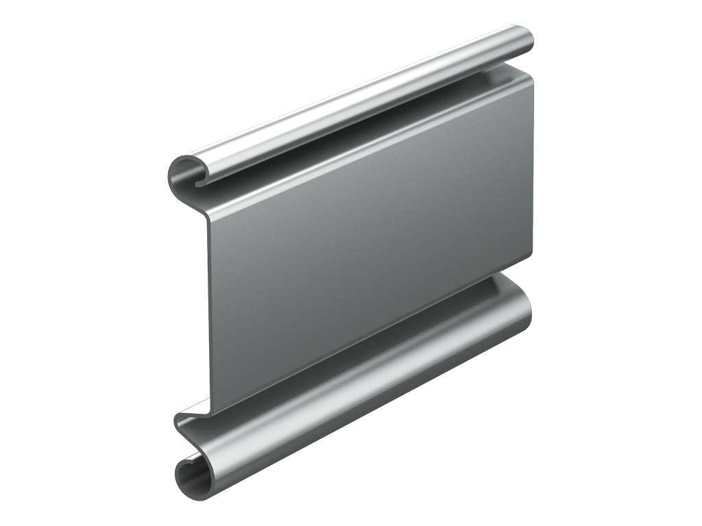 Ворота рулонные (Рольворота) из стального роллетного профиля RHS75 и RHS75P 8