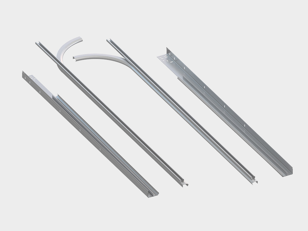 Ворота гаражные секционные с торсионным механизмом RSD02 19