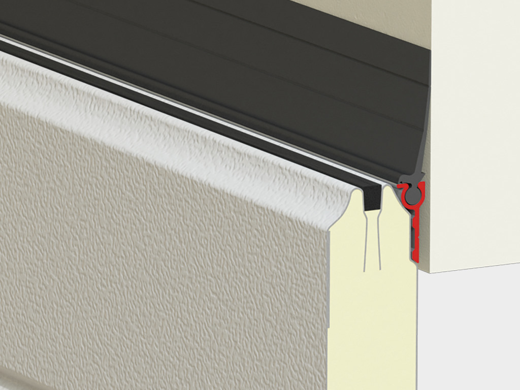 Ворота гаражные секционные с торсионным механизмом RSD02 41