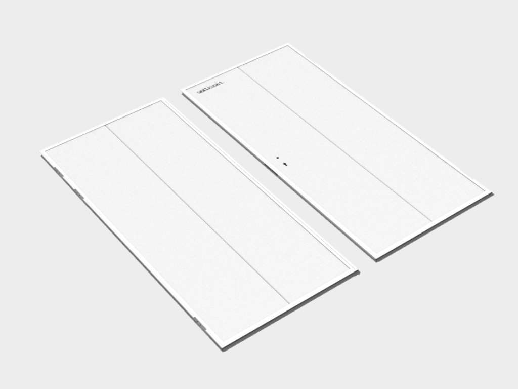 Холодильные двустворчатые двери для морозильных камер 15