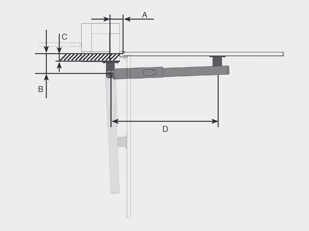 Привод линейный для распашных ворот SWING 3000 Pro 2