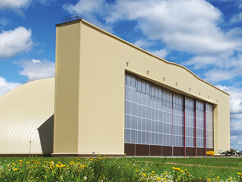 Ангарные ворота по индивидуальному проекту 1