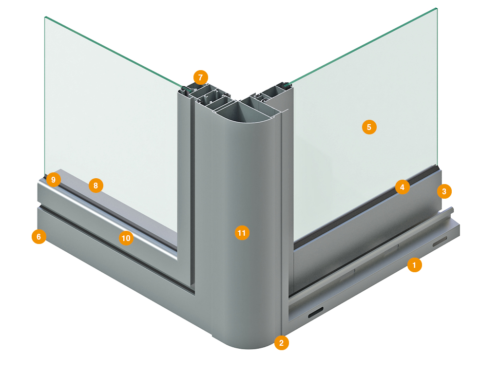 Остекление балконов, балконная система 1
