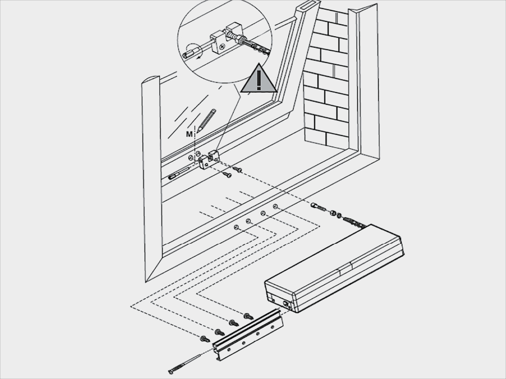 Привод для окон AWIN 3