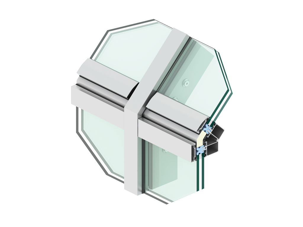 Фасадная стоечно-ригельная система 7 Фасадная стоечно-ригельная система 7