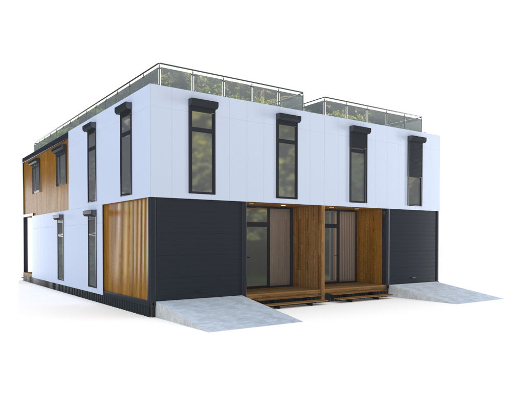 Таунхаусы DoorHan PREFAB HOUSE 11