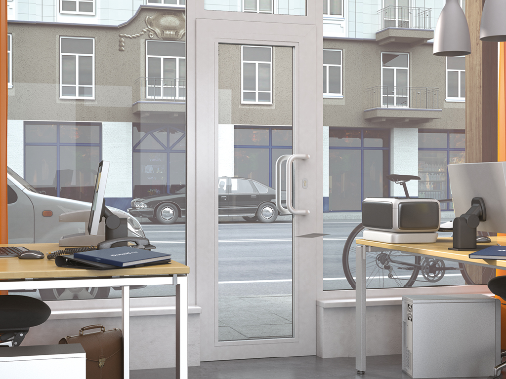 Оконно-дверная система с терморазрывом 6