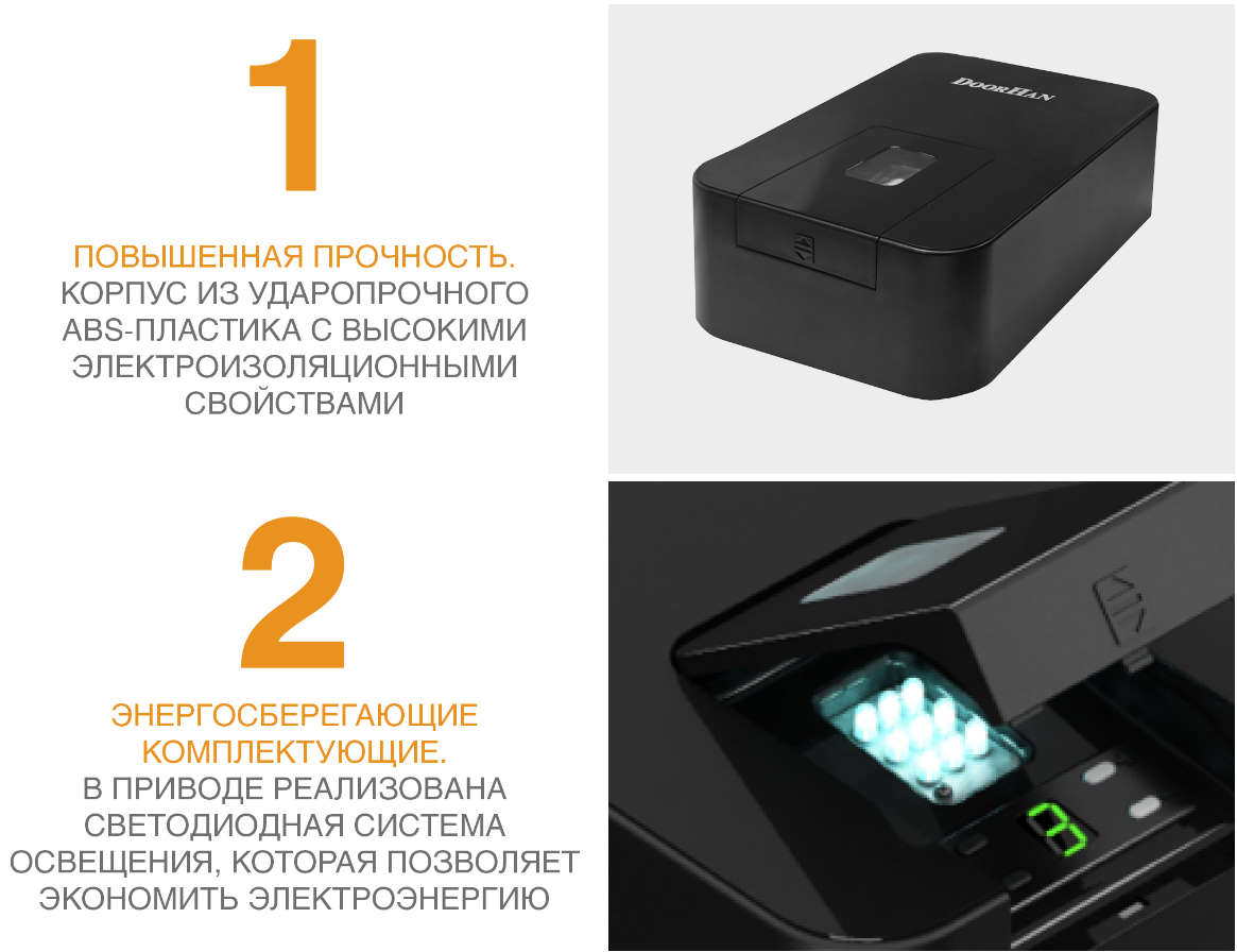 Привод для гаражных ворот Sectional-1200 Pro до 18 кв.м. 5