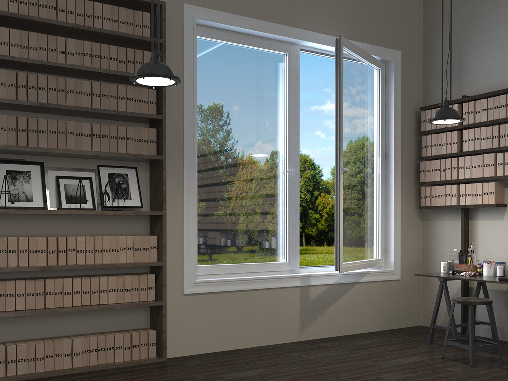 Оконно-дверная система с терморазрывом 2