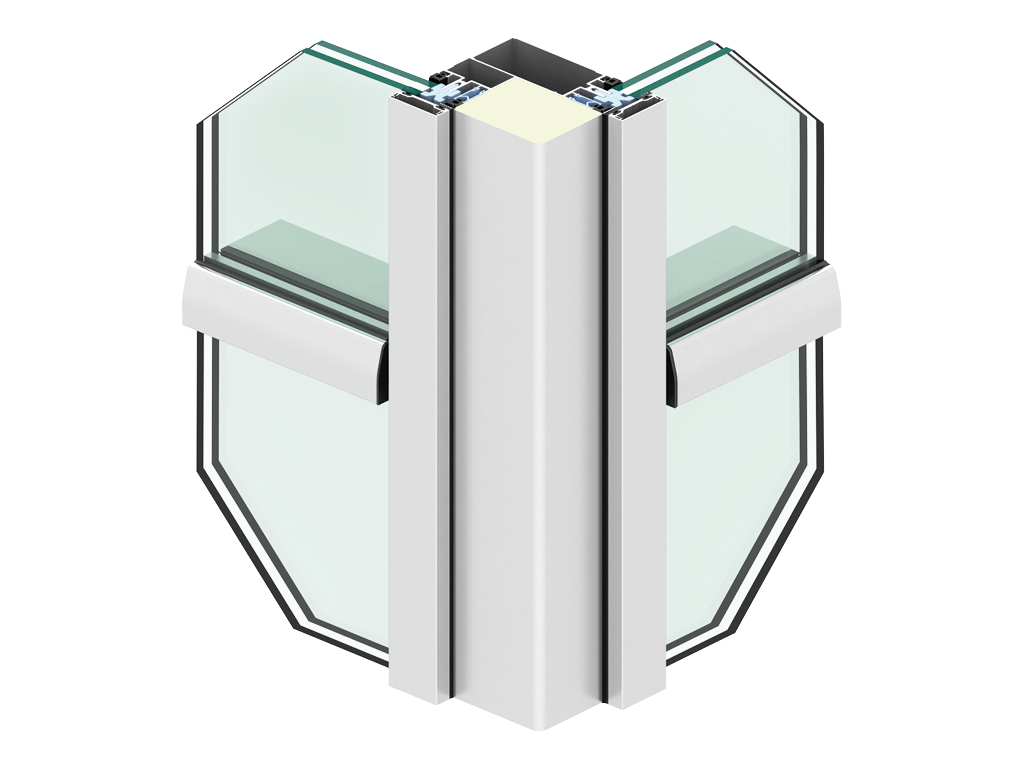 Фасадная стоечно-ригельная система 5 Фасадная стоечно-ригельная система 5