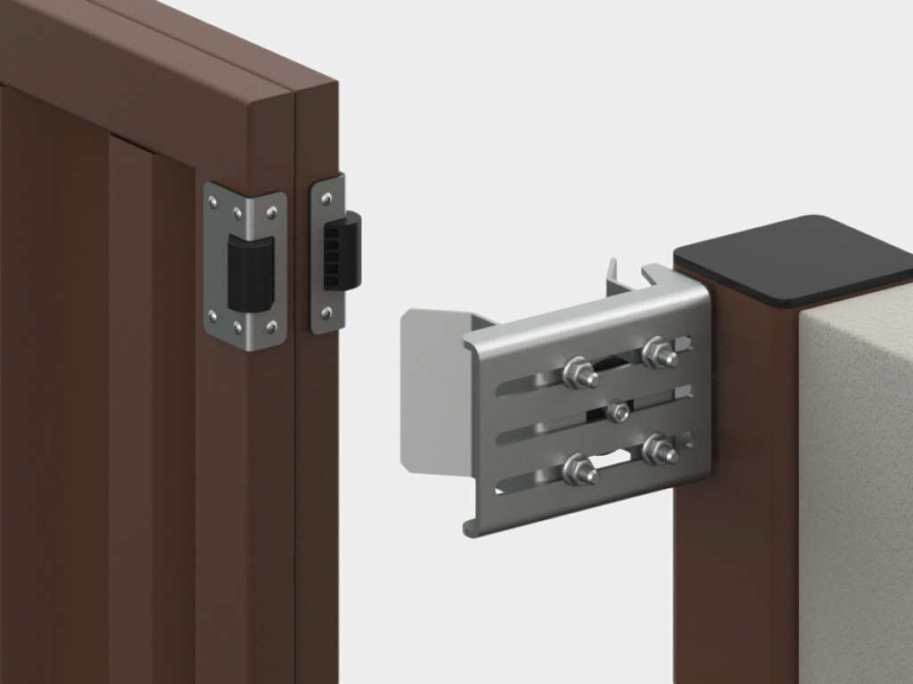 Откатные ворота из сендвич-панелей 37 Откатные ворота из сендвич-панелей 37