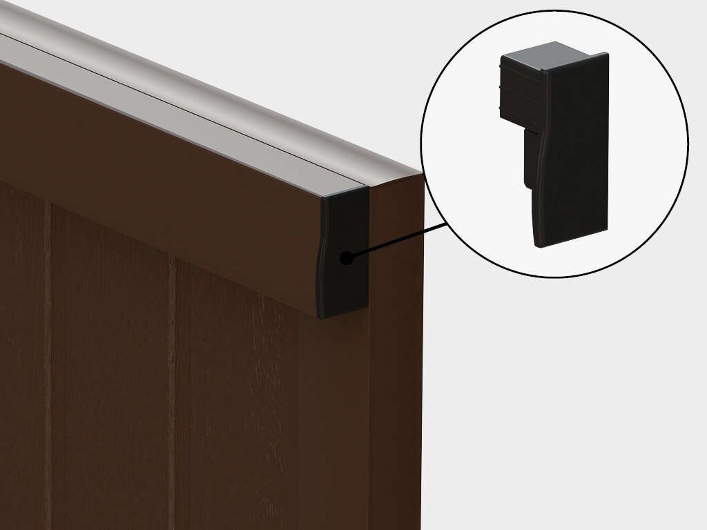 Откатные ворота из сендвич-панелей 43 Откатные ворота из сендвич-панелей 43