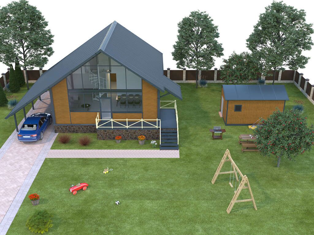 Быстровозводимые частные дома 49