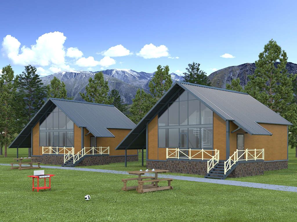 Быстровозводимые частные дома 51