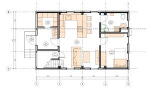 Модульный дом EFFECT LIGHT 118 25