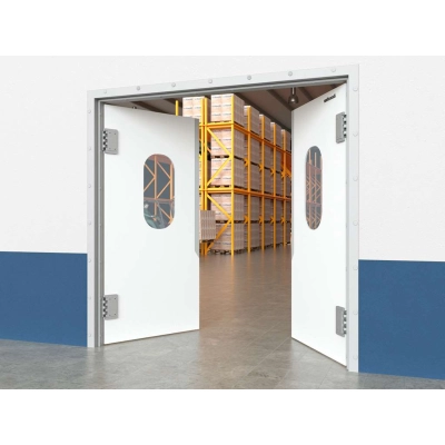 Маятниковые пластиковые двери серии SWD