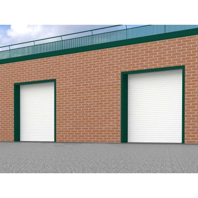 Ворота рулонные (Рольворота) из стального роллетного профиля RHS75 и RHS75P