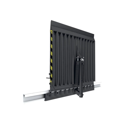 Откидной стационарный скользящий мост